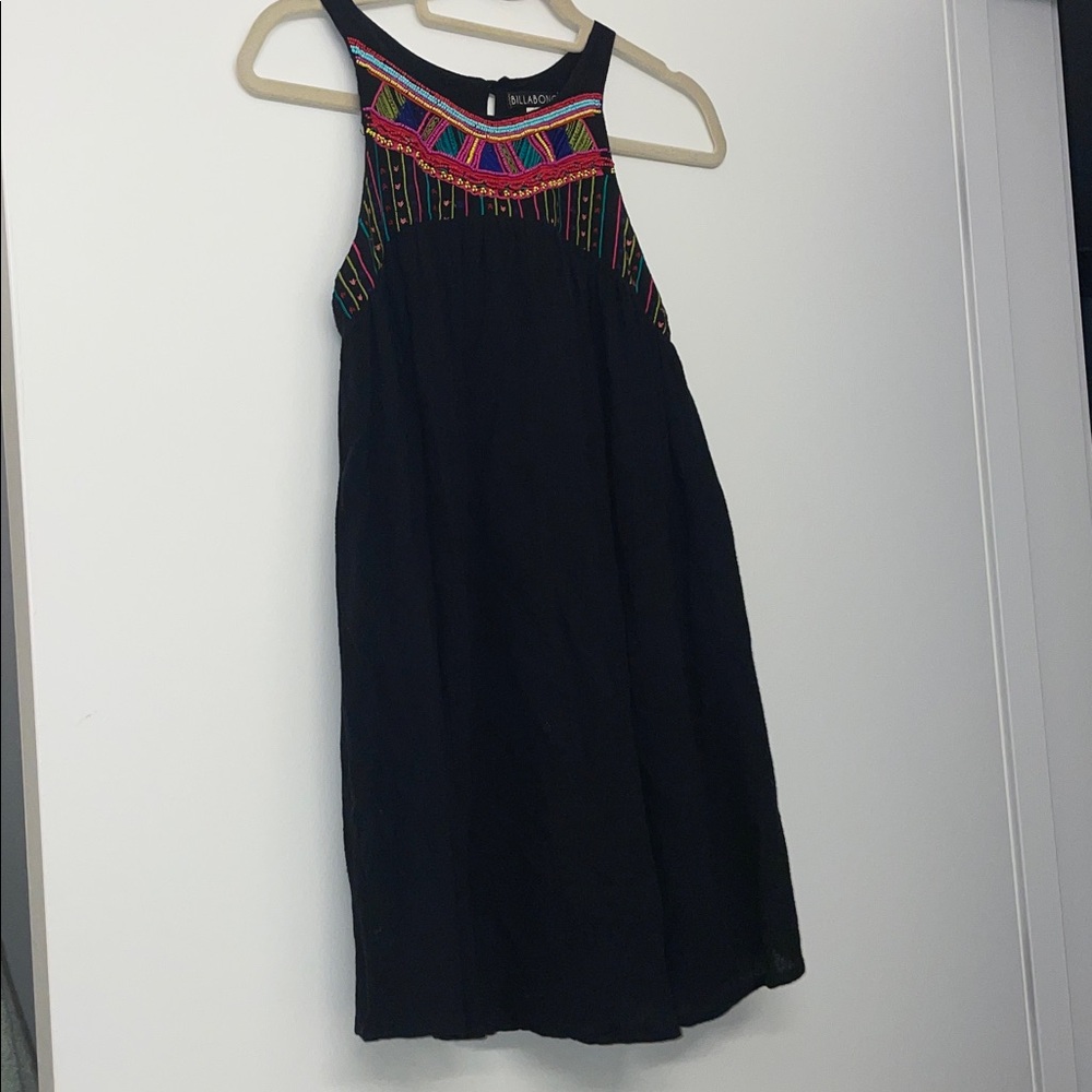 Billabong Multicolor Embroidered Dress